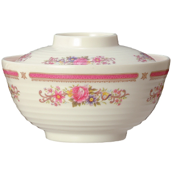 Comes with a rice bowl set